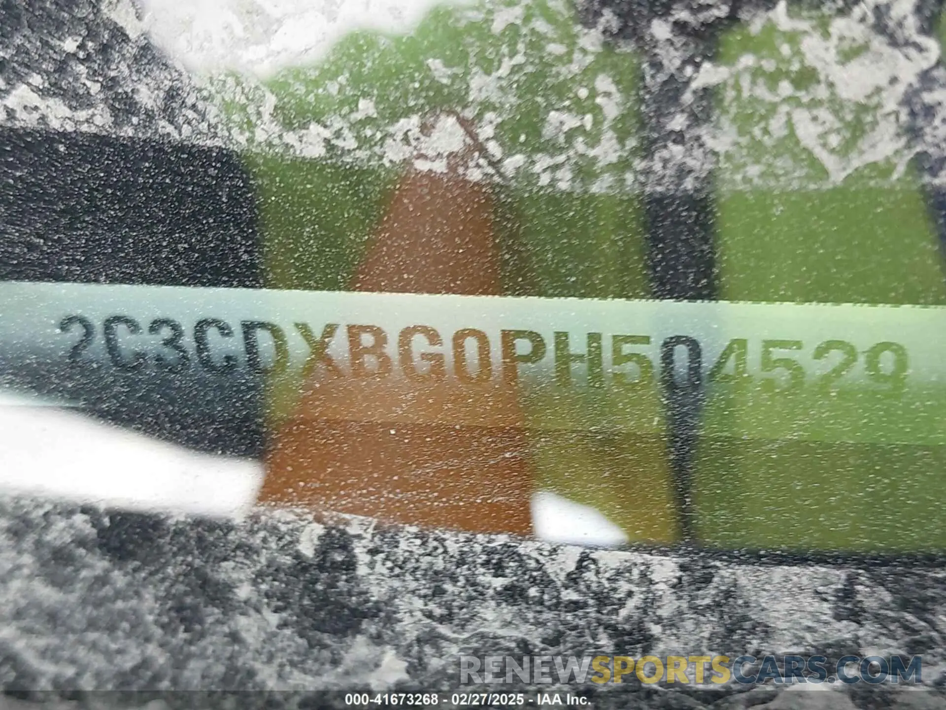 9 fotografías del automóvil dañado 2C3CDXBG0PH504529 DODGE CHARGER 2023