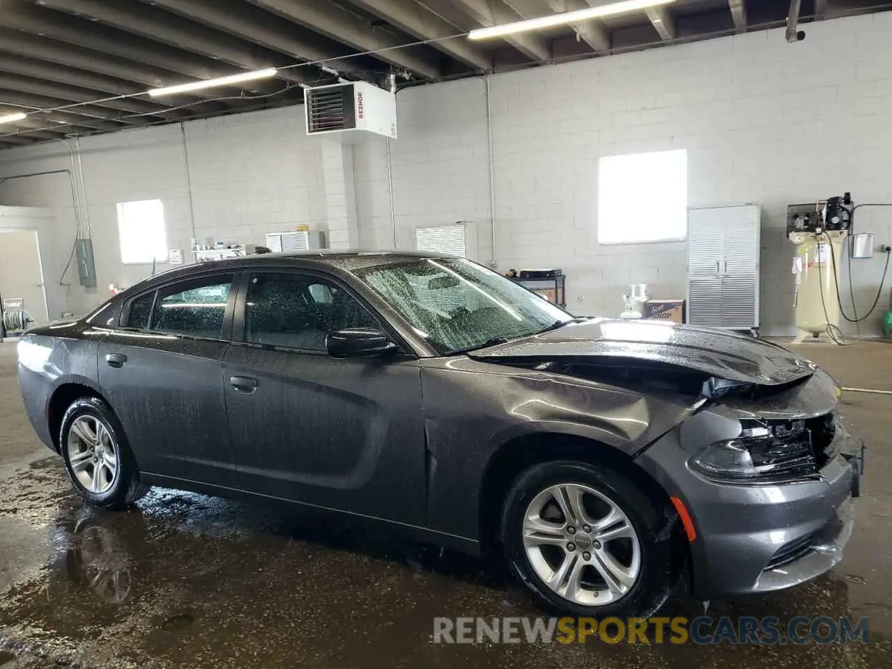 4 fotografías del automóvil dañado 2C3CDXBG1PH642452 DODGE CHARGER 2023