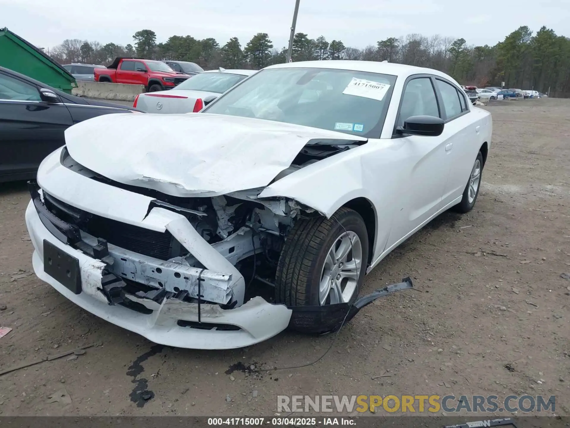 6 fotografías del automóvil dañado 2C3CDXBG1PH699461 DODGE CHARGER 2023