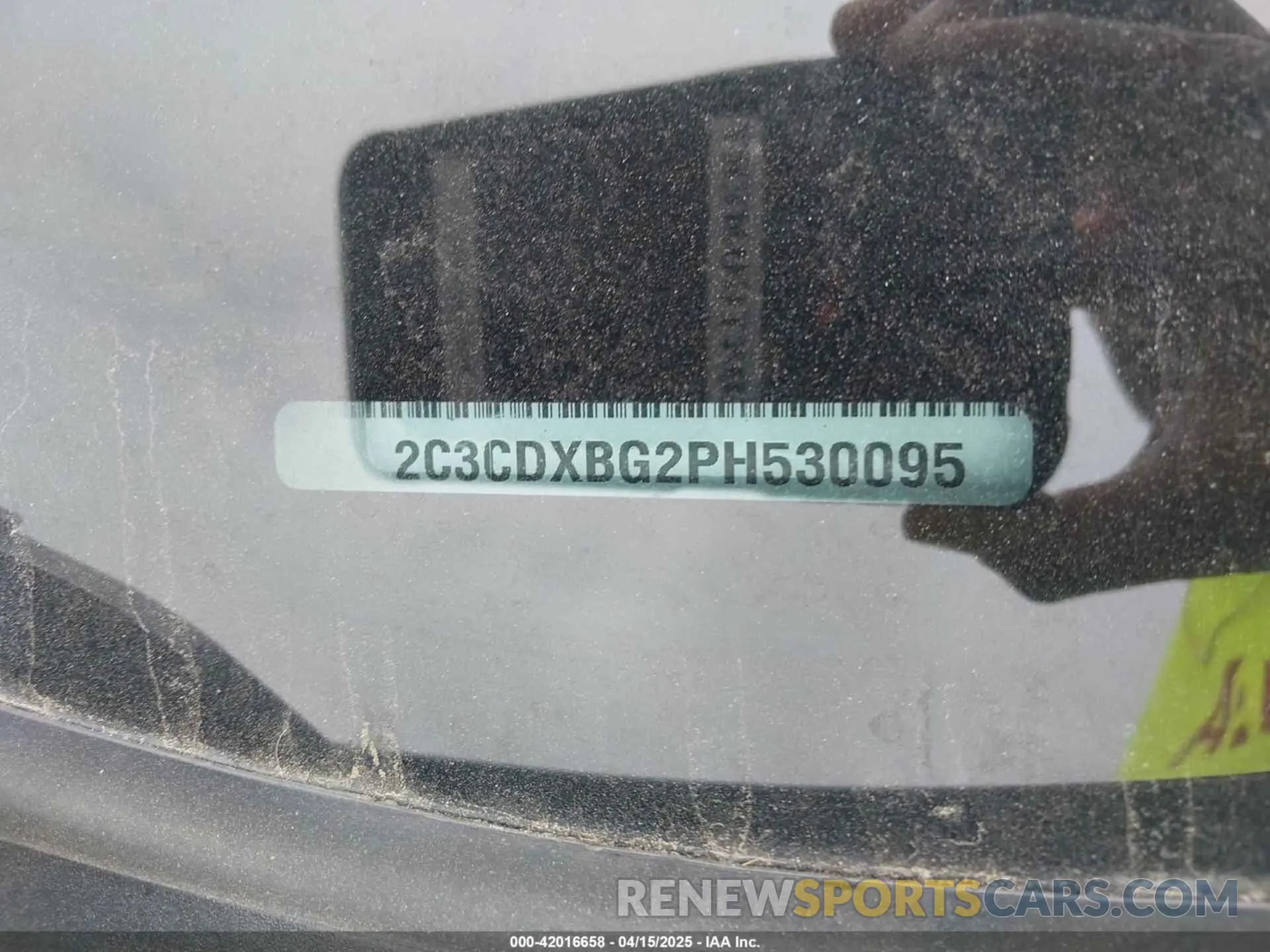 9 fotografías del automóvil dañado 2C3CDXBG2PH530095 DODGE CHARGER 2023