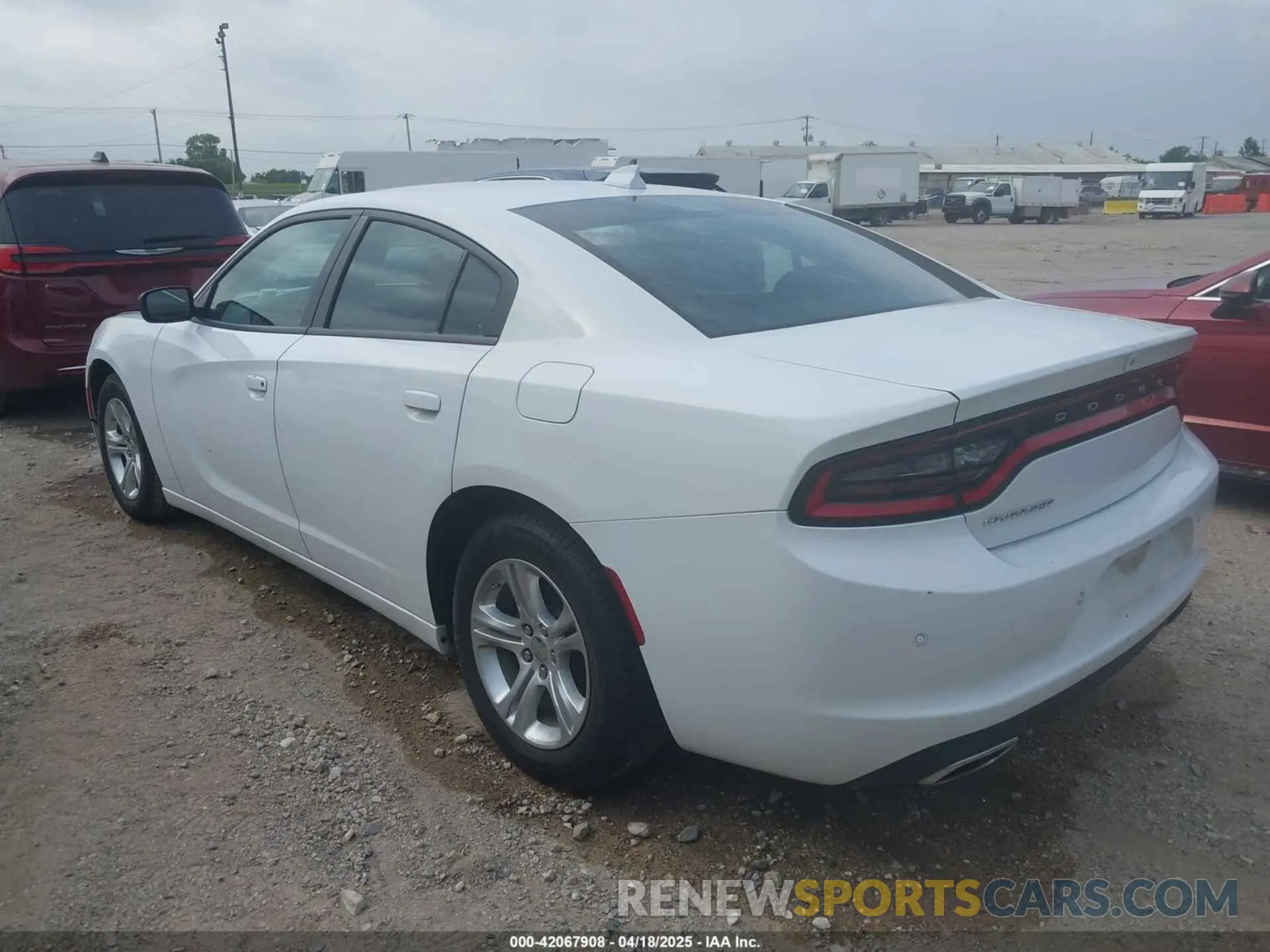 3 fotografías del automóvil dañado 2C3CDXBG2PH530257 DODGE CHARGER 2023