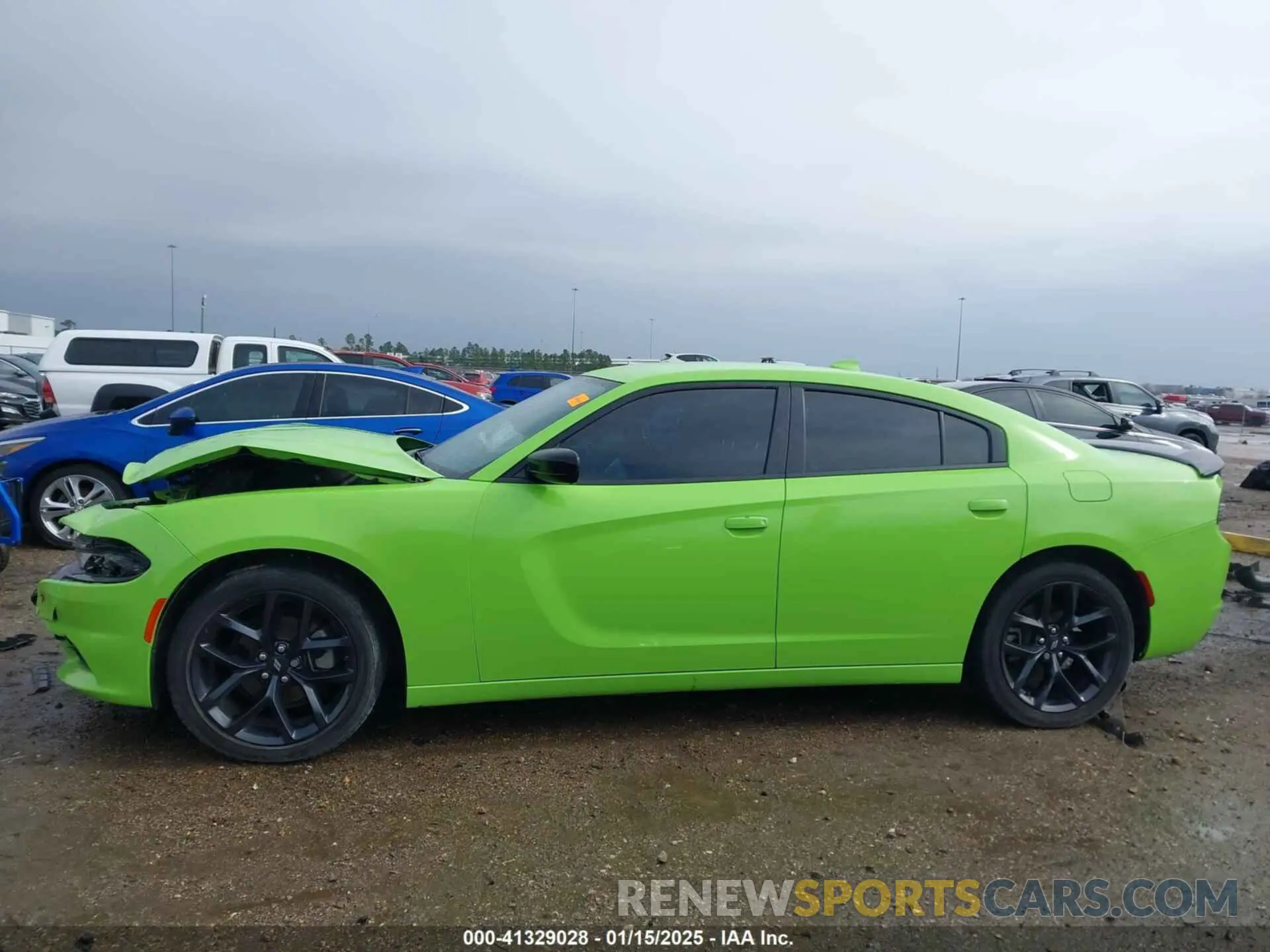 14 fotografías del automóvil dañado 2C3CDXBG2PH535877 DODGE CHARGER 2023
