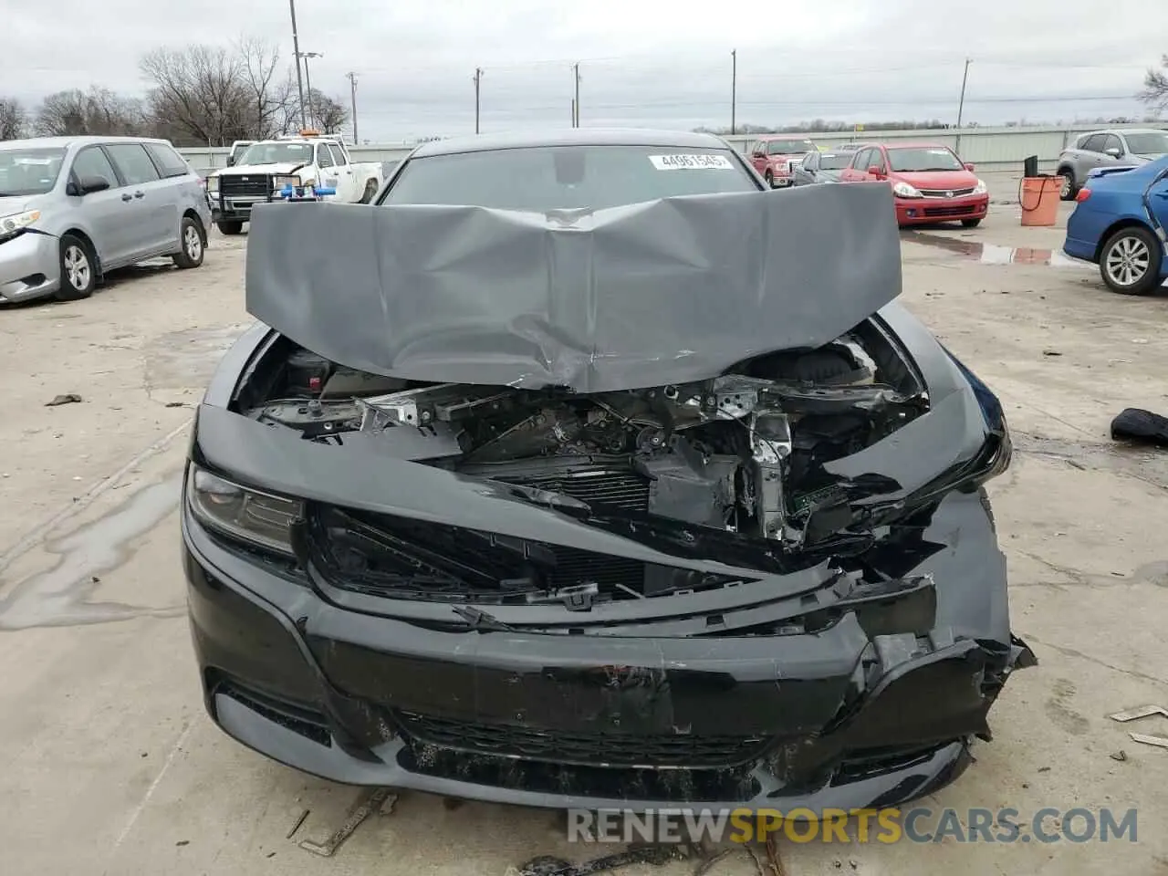 5 fotografías del automóvil dañado 2C3CDXBG2PH664279 DODGE CHARGER 2023