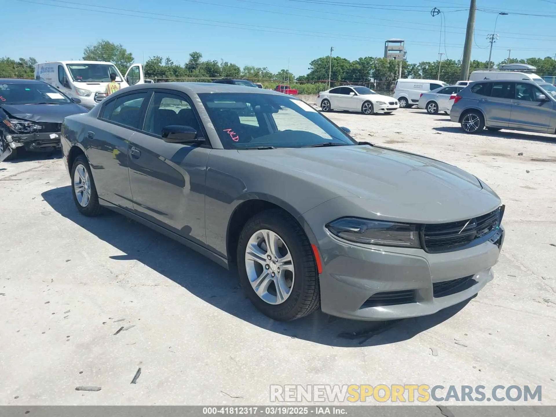 1 fotografías del automóvil dañado 2C3CDXBG2PH697539 DODGE CHARGER 2023