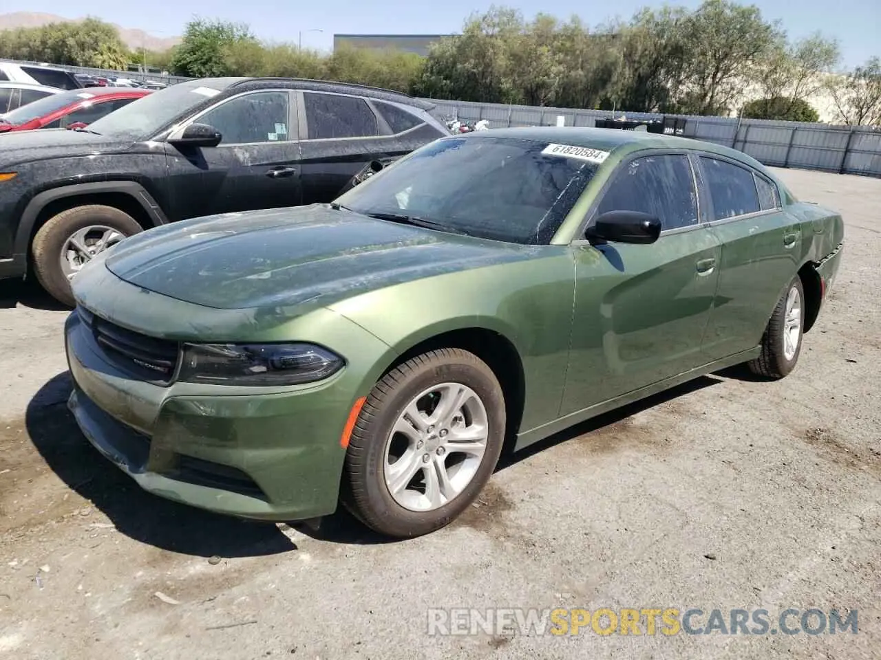 1 fotografías del automóvil dañado 2C3CDXBG3PH675243 DODGE CHARGER 2023