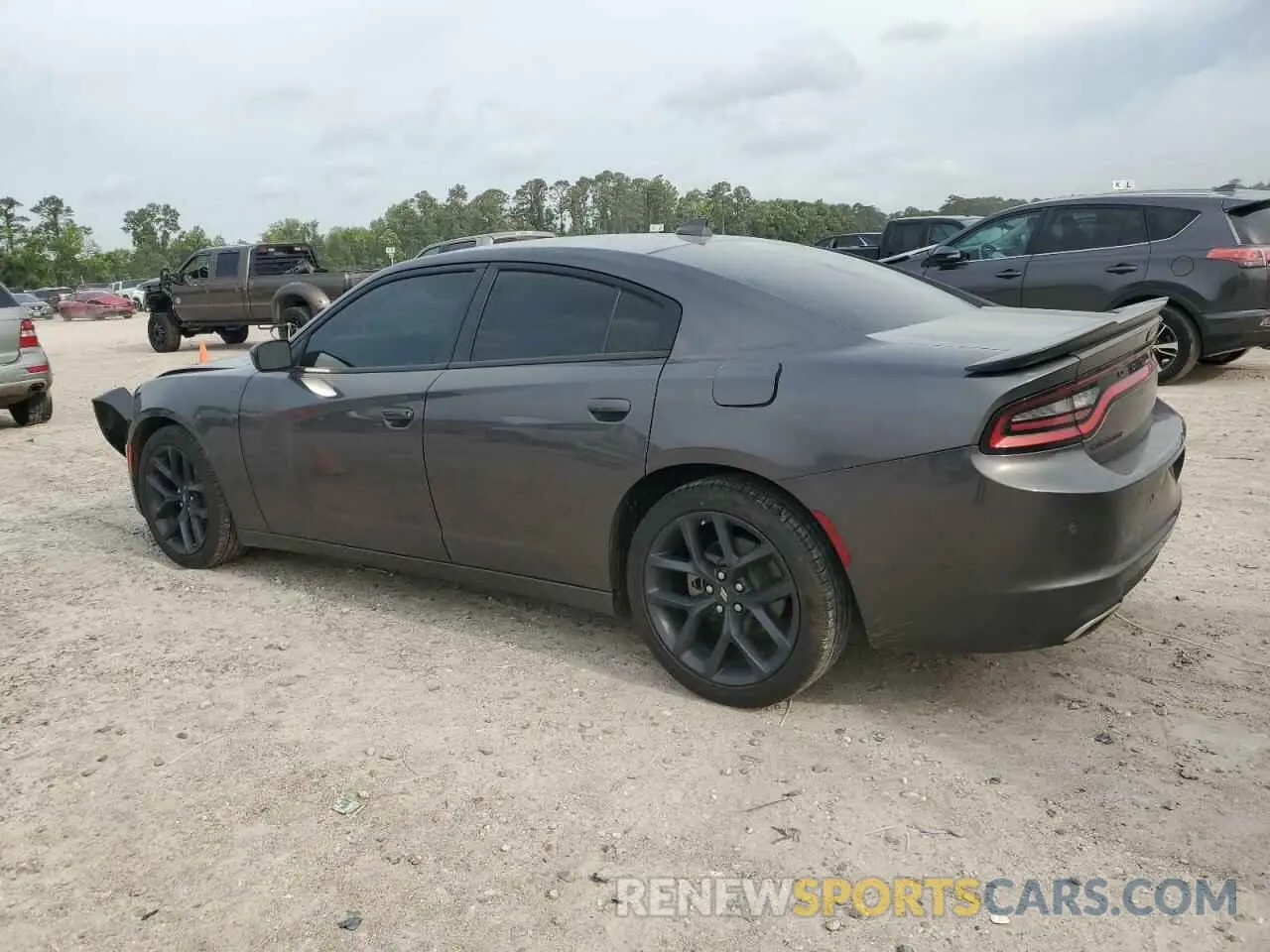 2 fotografías del automóvil dañado 2C3CDXBG4PH519017 DODGE CHARGER 2023