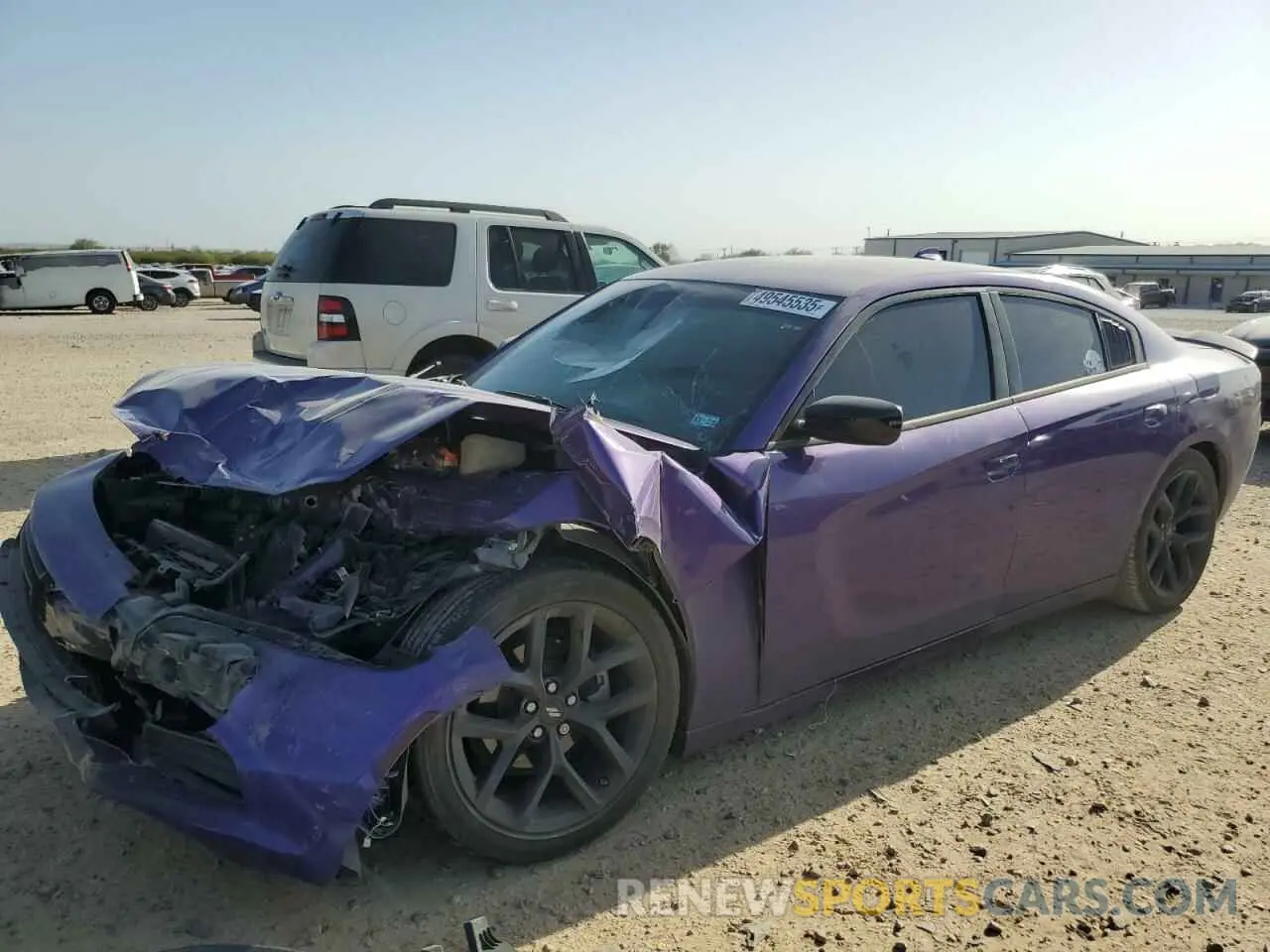 1 fotografías del automóvil dañado 2C3CDXBG4PH626794 DODGE CHARGER 2023