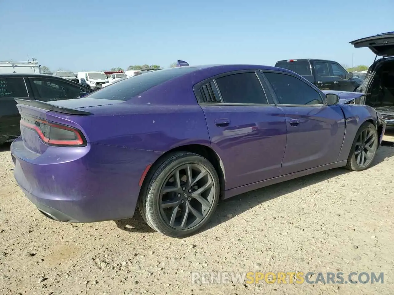 3 fotografías del automóvil dañado 2C3CDXBG4PH626794 DODGE CHARGER 2023