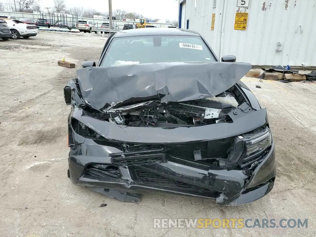 5 fotografías del automóvil dañado 2C3CDXBG4PH645832 DODGE CHARGER 2023