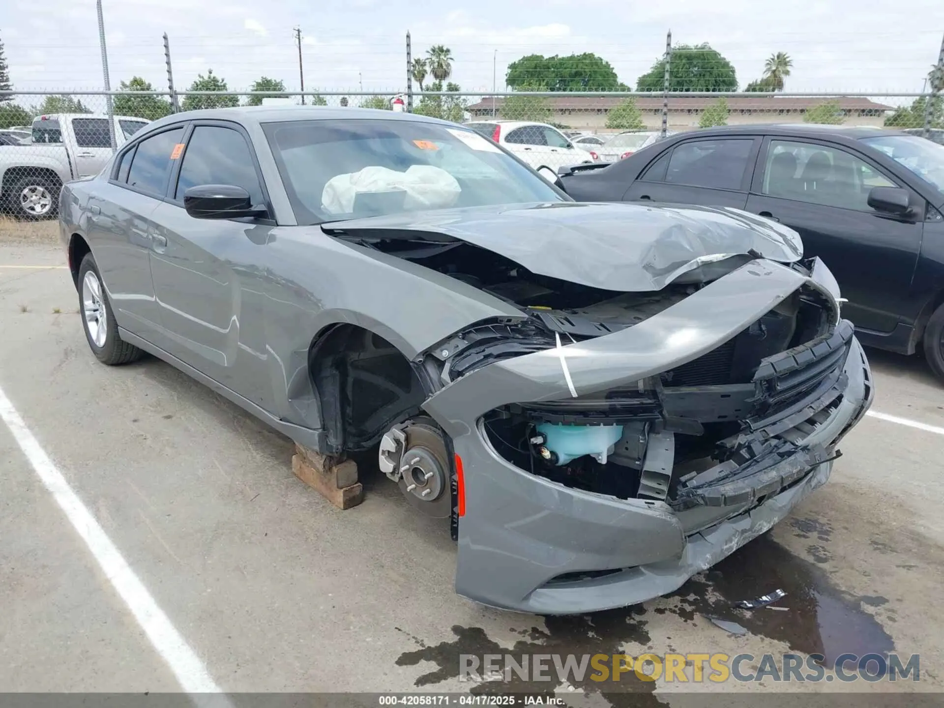 1 fotografías del automóvil dañado 2C3CDXBG4PH703423 DODGE CHARGER 2023