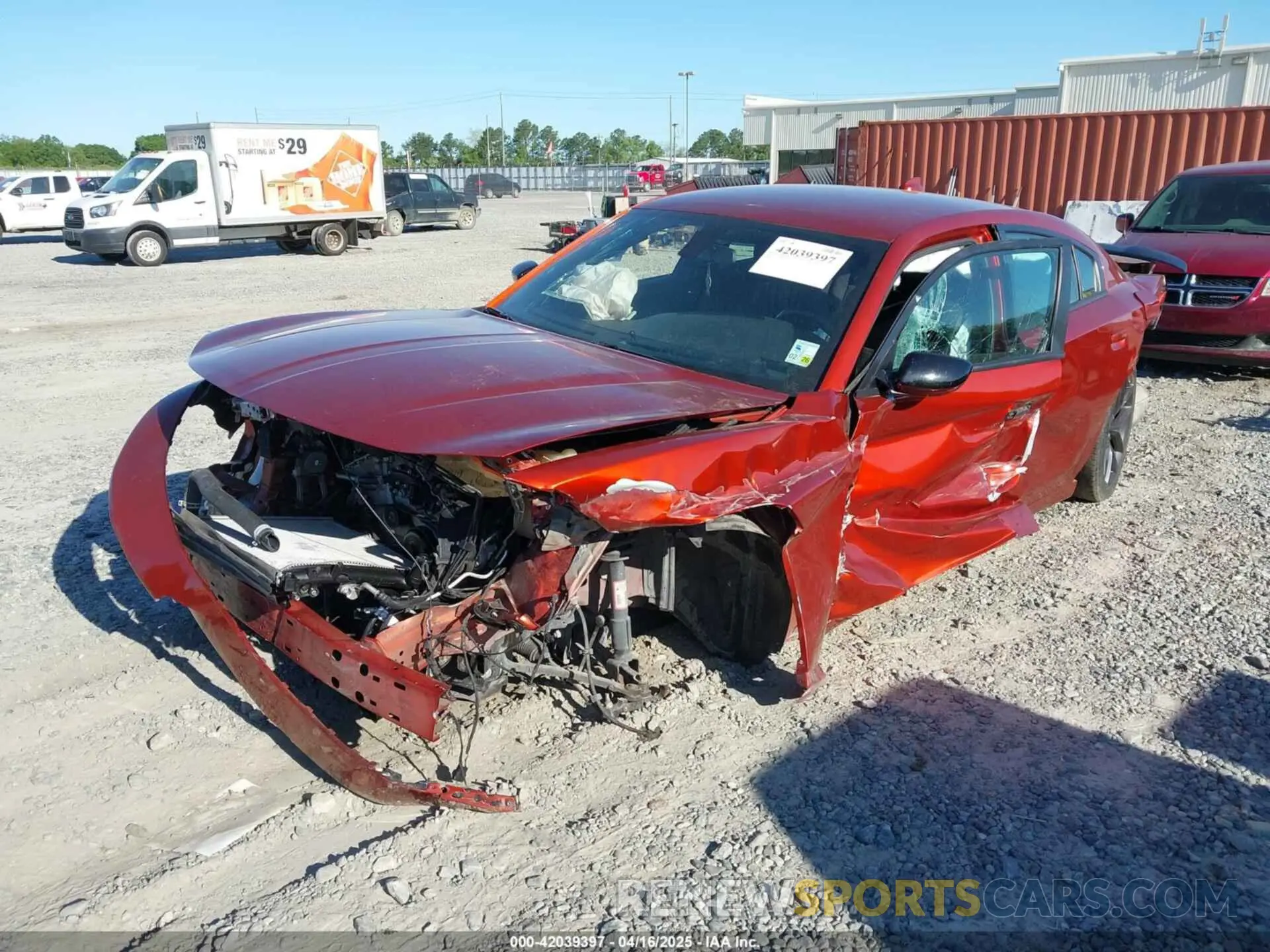 6 fotografías del automóvil dañado 2C3CDXBG5PH511802 DODGE CHARGER 2023