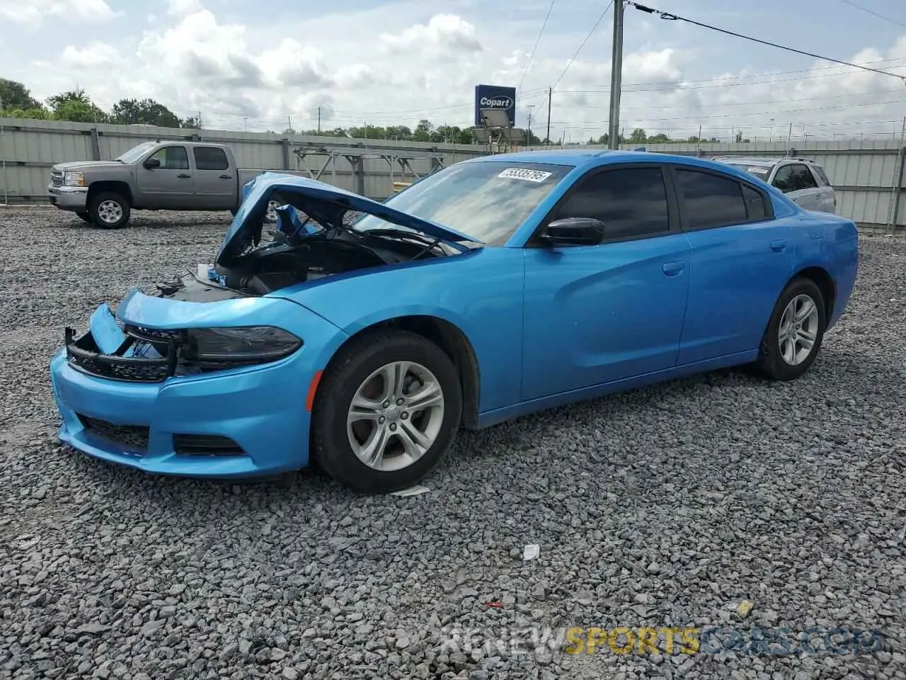 1 fotografías del automóvil dañado 2C3CDXBG5PH595085 DODGE CHARGER 2023