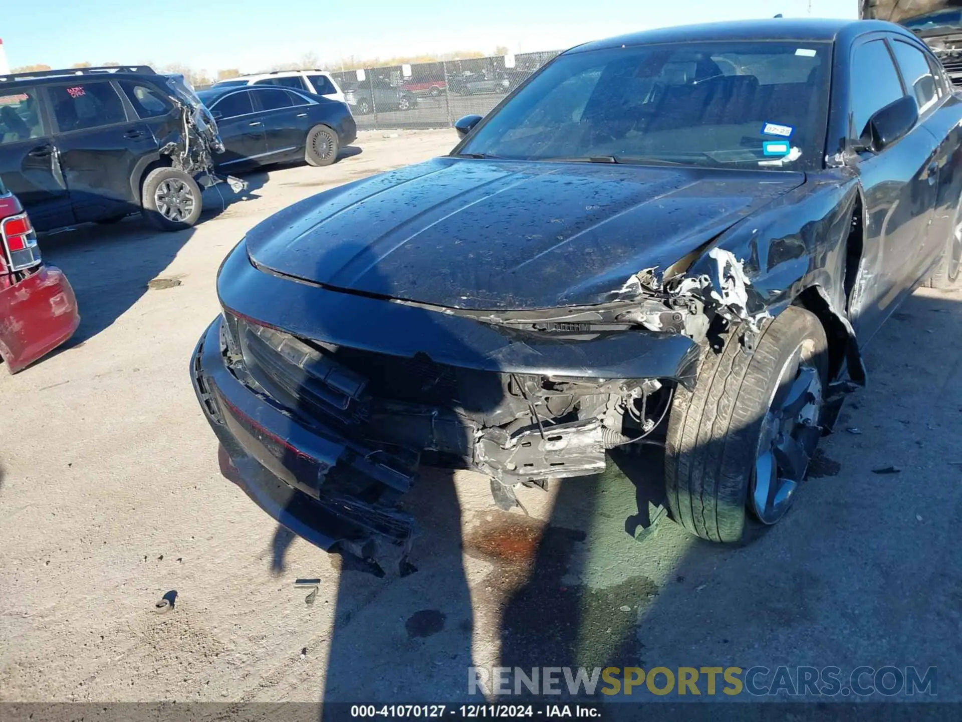 6 fotografías del automóvil dañado 2C3CDXBG5PH609759 DODGE CHARGER 2023