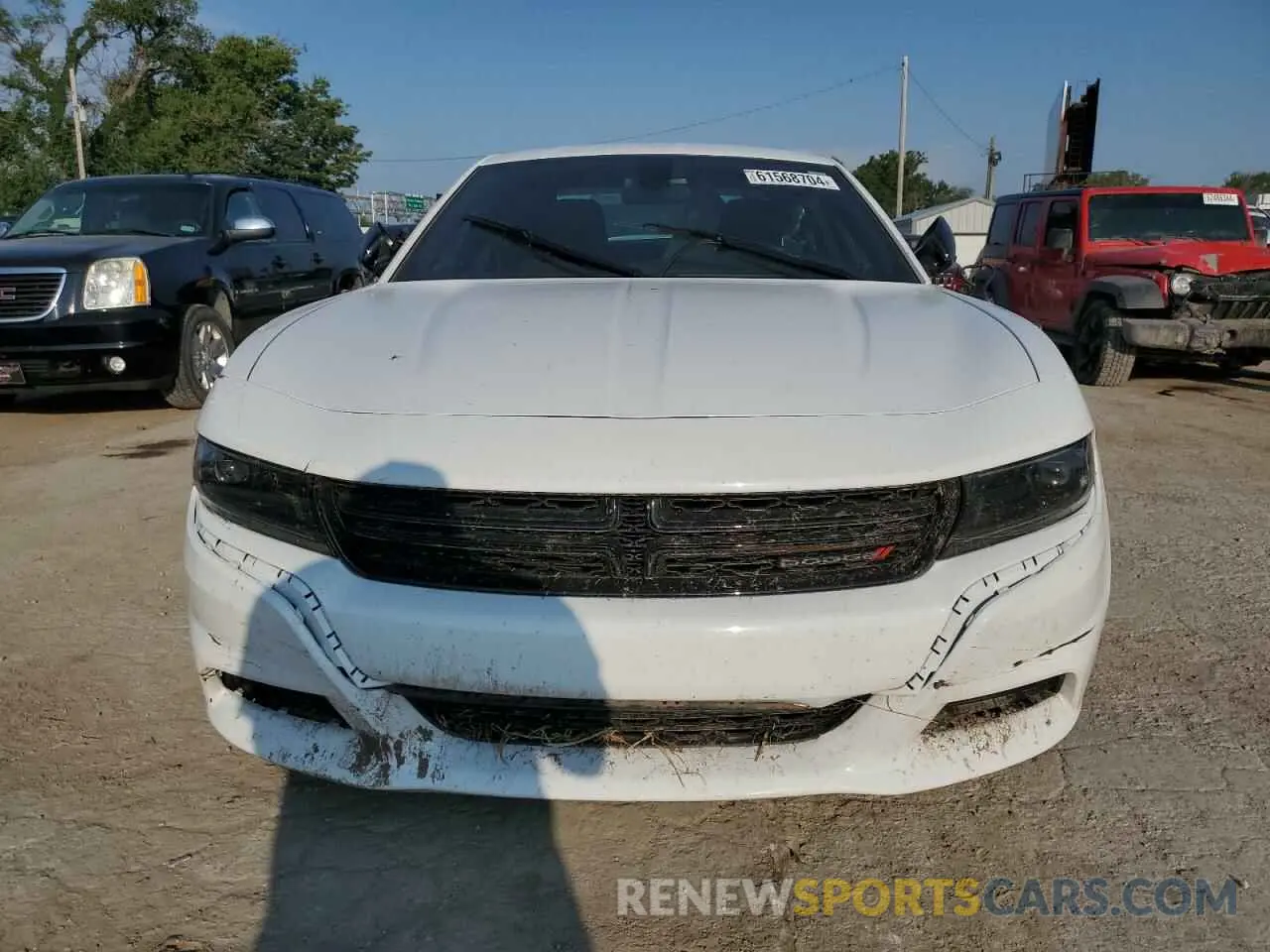 5 fotografías del automóvil dañado 2C3CDXBG5PH613231 DODGE CHARGER 2023