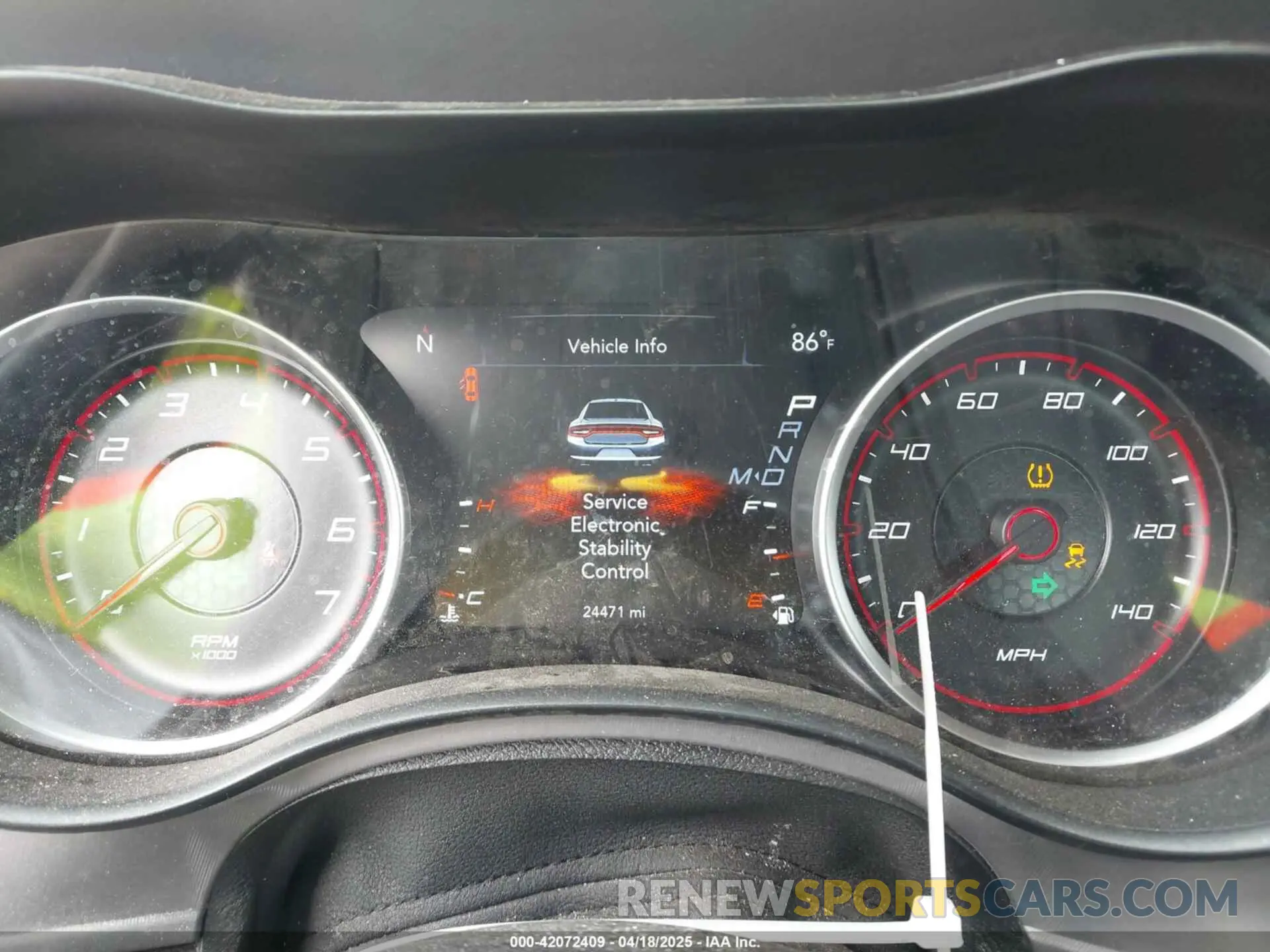 7 fotografías del automóvil dañado 2C3CDXBG5PH674174 DODGE CHARGER 2023