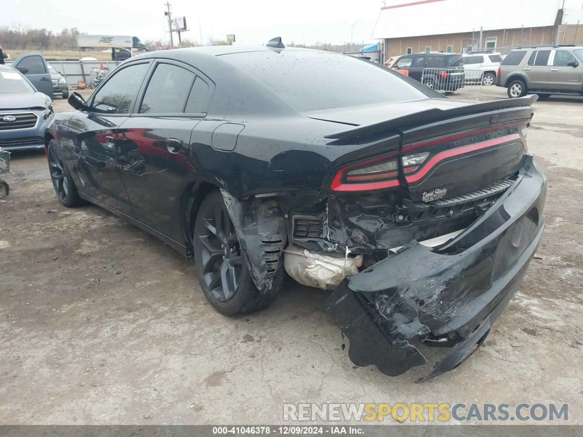 3 fotografías del automóvil dañado 2C3CDXBG6PH531685 DODGE CHARGER 2023