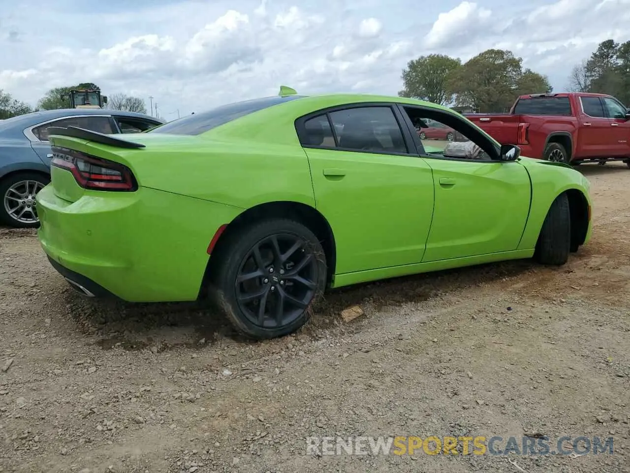 3 fotografías del automóvil dañado 2C3CDXBG6PH598268 DODGE CHARGER 2023