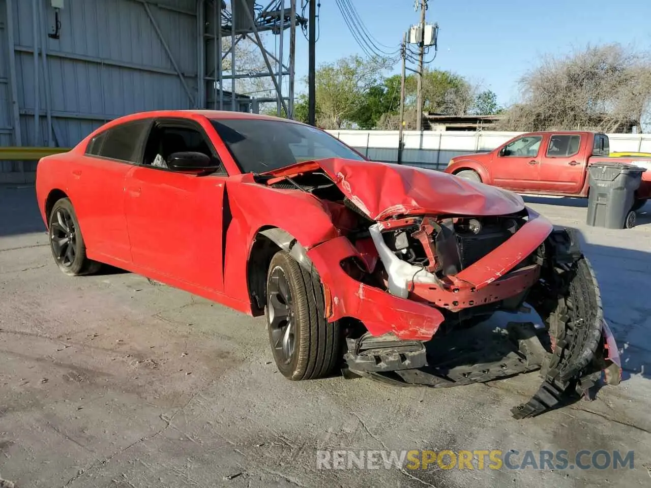 4 fotografías del automóvil dañado 2C3CDXBG7PH547278 DODGE CHARGER 2023