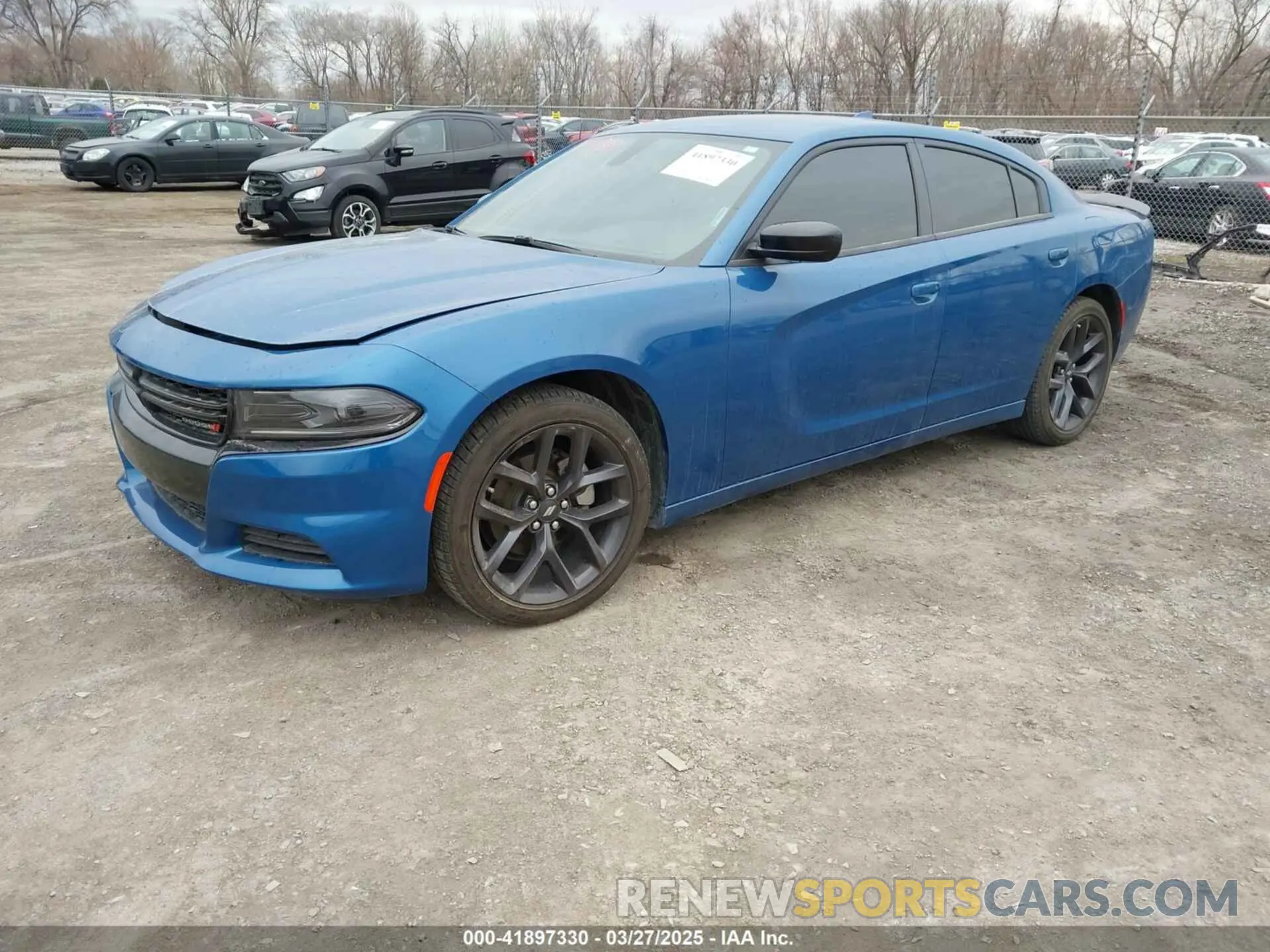 2 fotografías del automóvil dañado 2C3CDXBG7PH607723 DODGE CHARGER 2023