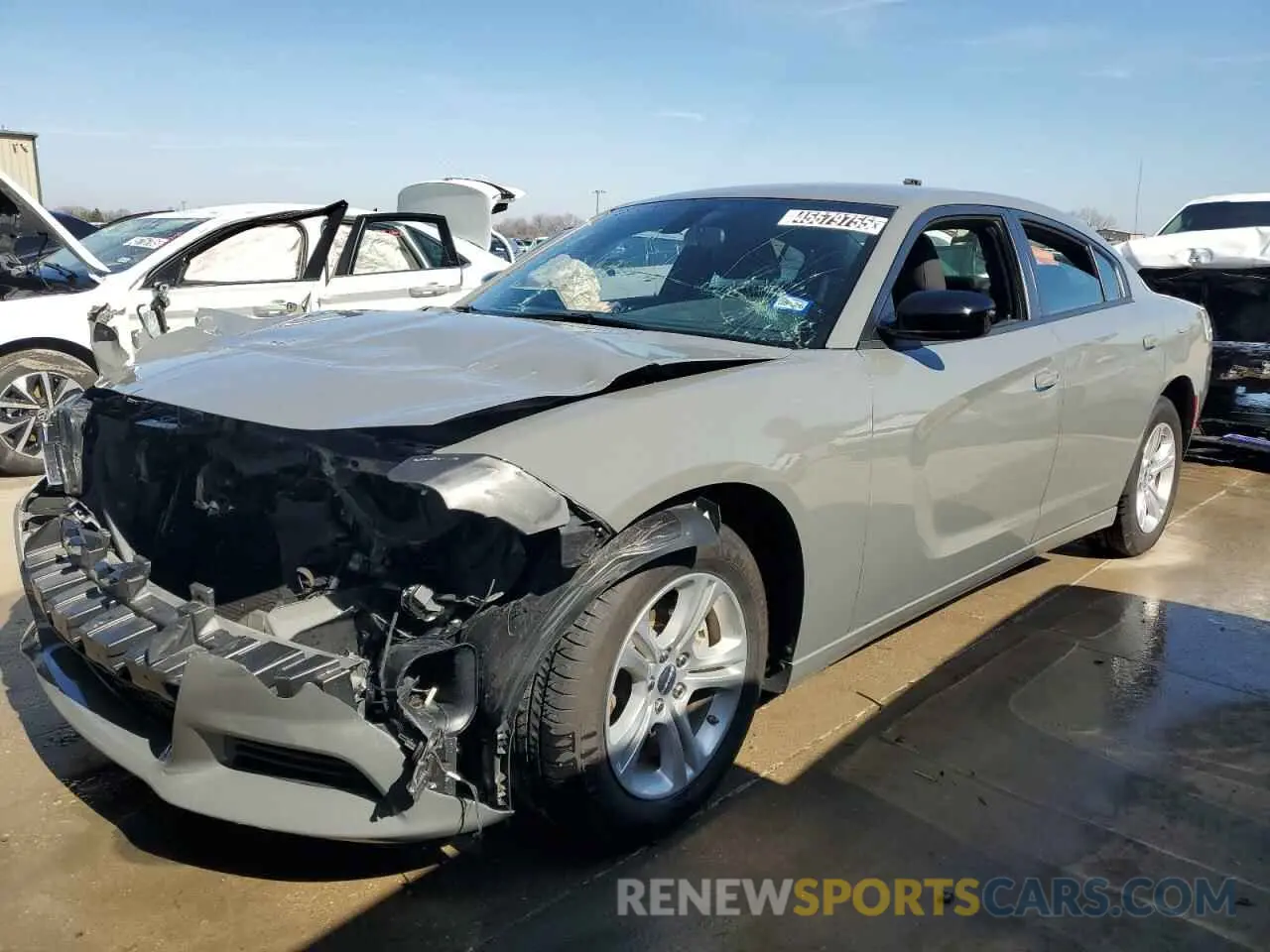 1 fotografías del automóvil dañado 2C3CDXBG7PH702914 DODGE CHARGER 2023
