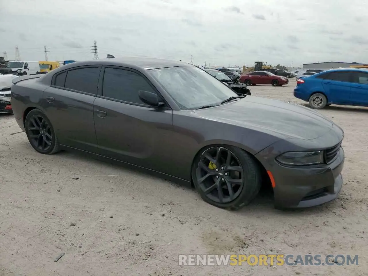 4 fotografías del automóvil dañado 2C3CDXBG8PH532093 DODGE CHARGER 2023