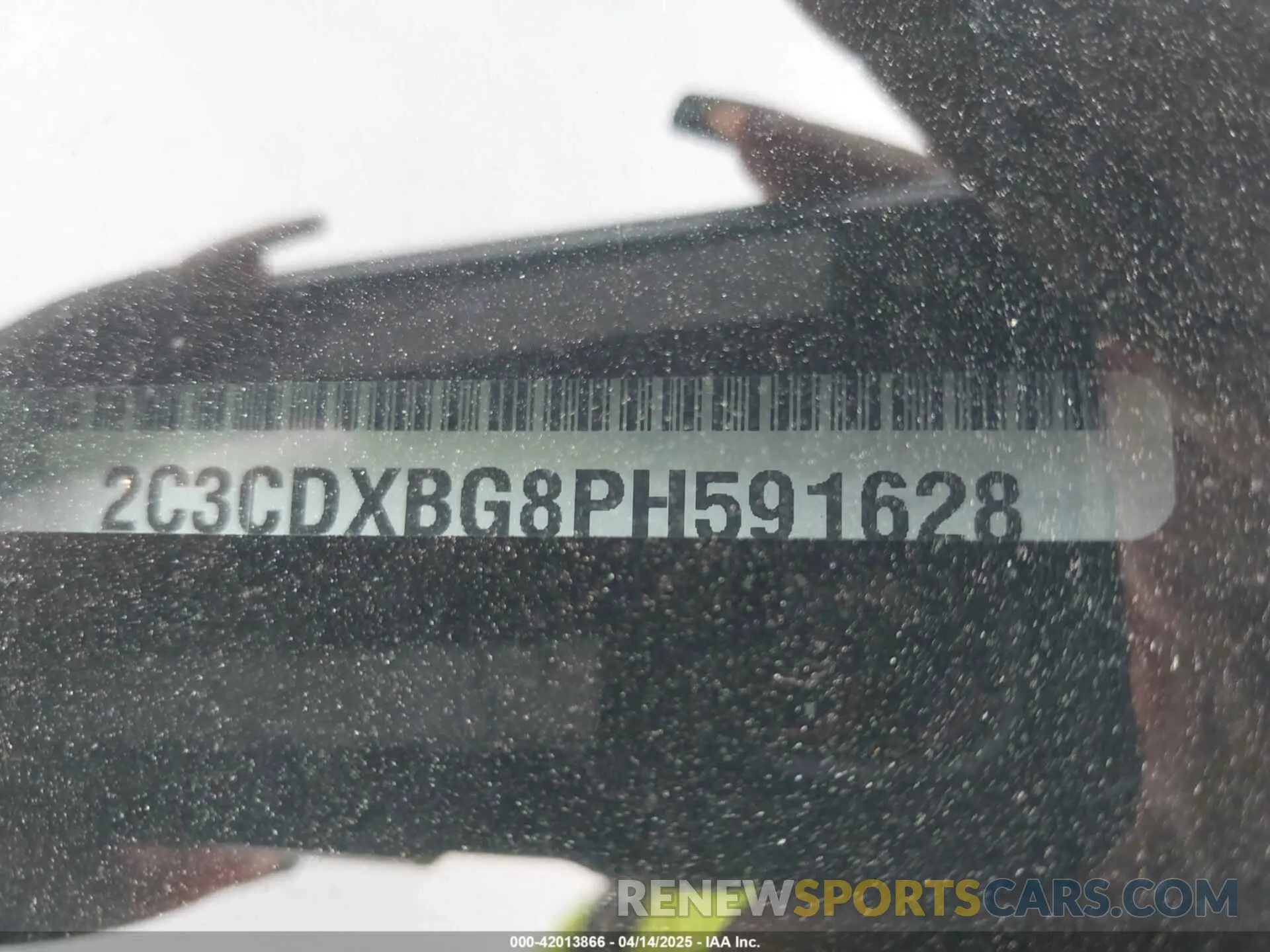 9 fotografías del automóvil dañado 2C3CDXBG8PH591628 DODGE CHARGER 2023