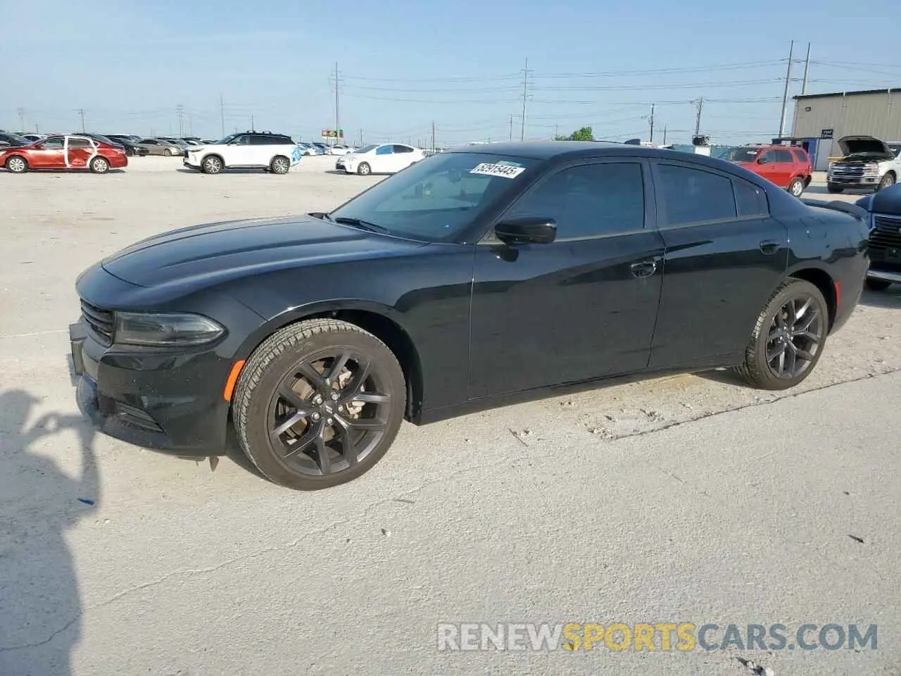 1 fotografías del automóvil dañado 2C3CDXBG8PH599096 DODGE CHARGER 2023