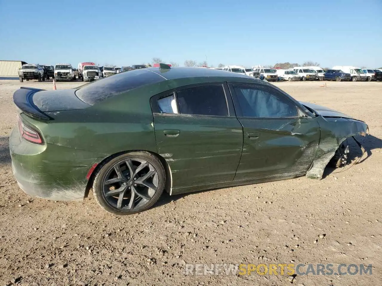 3 fotografías del automóvil dañado 2C3CDXBG9PH525024 DODGE CHARGER 2023