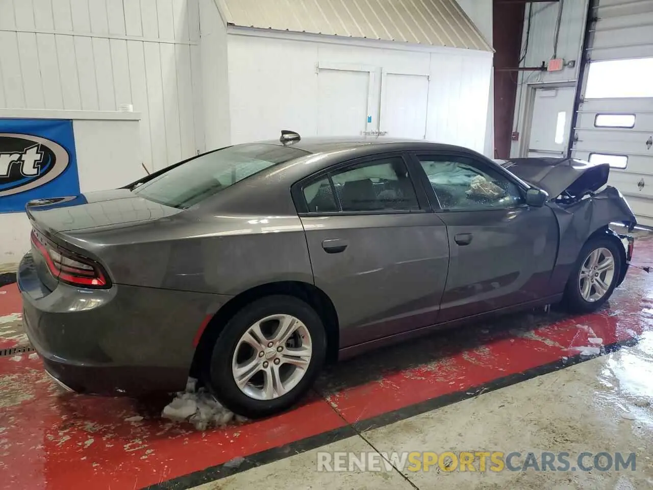 3 fotografías del automóvil dañado 2C3CDXBG9PH531258 DODGE CHARGER 2023