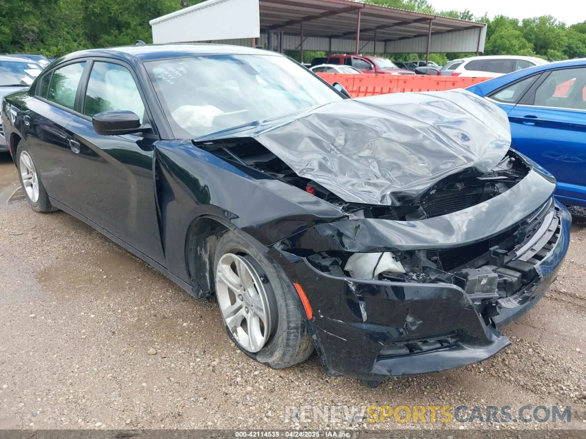 1 fotografías del automóvil dañado 2C3CDXBG9PH563787 DODGE CHARGER 2023
