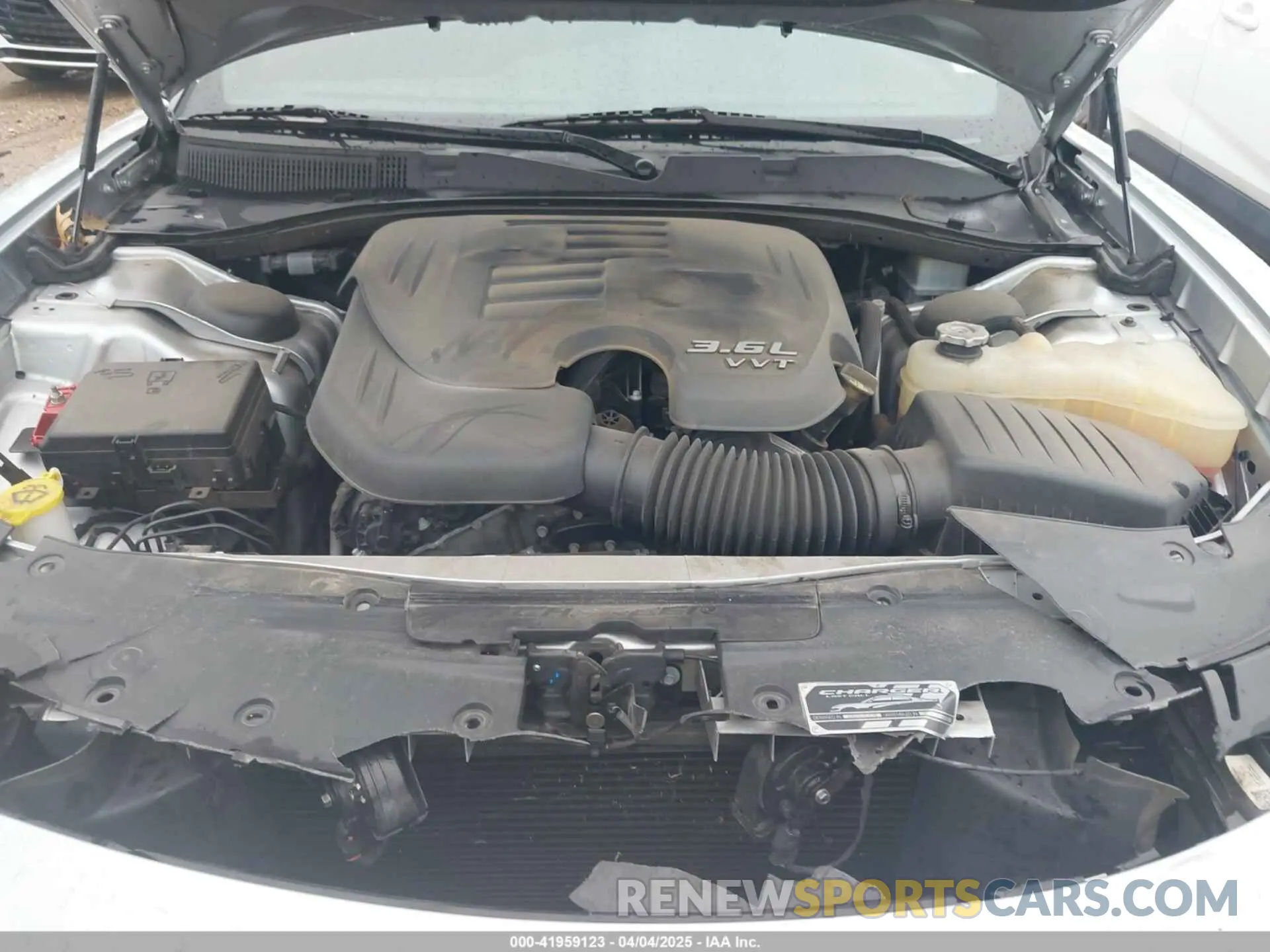 10 fotografías del automóvil dañado 2C3CDXBGXPH531074 DODGE CHARGER 2023