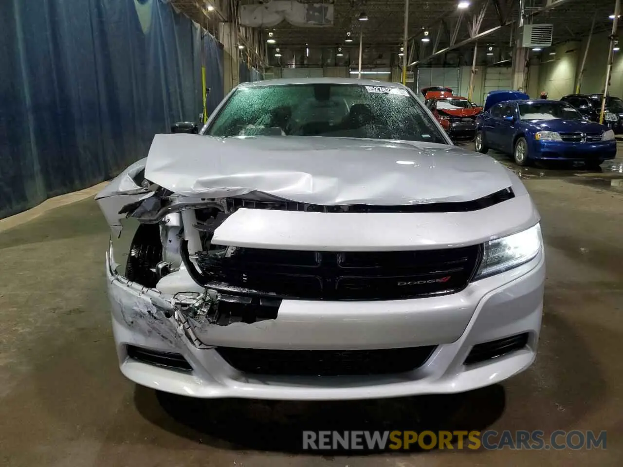 5 fotografías del automóvil dañado 2C3CDXBGXPH659637 DODGE CHARGER 2023