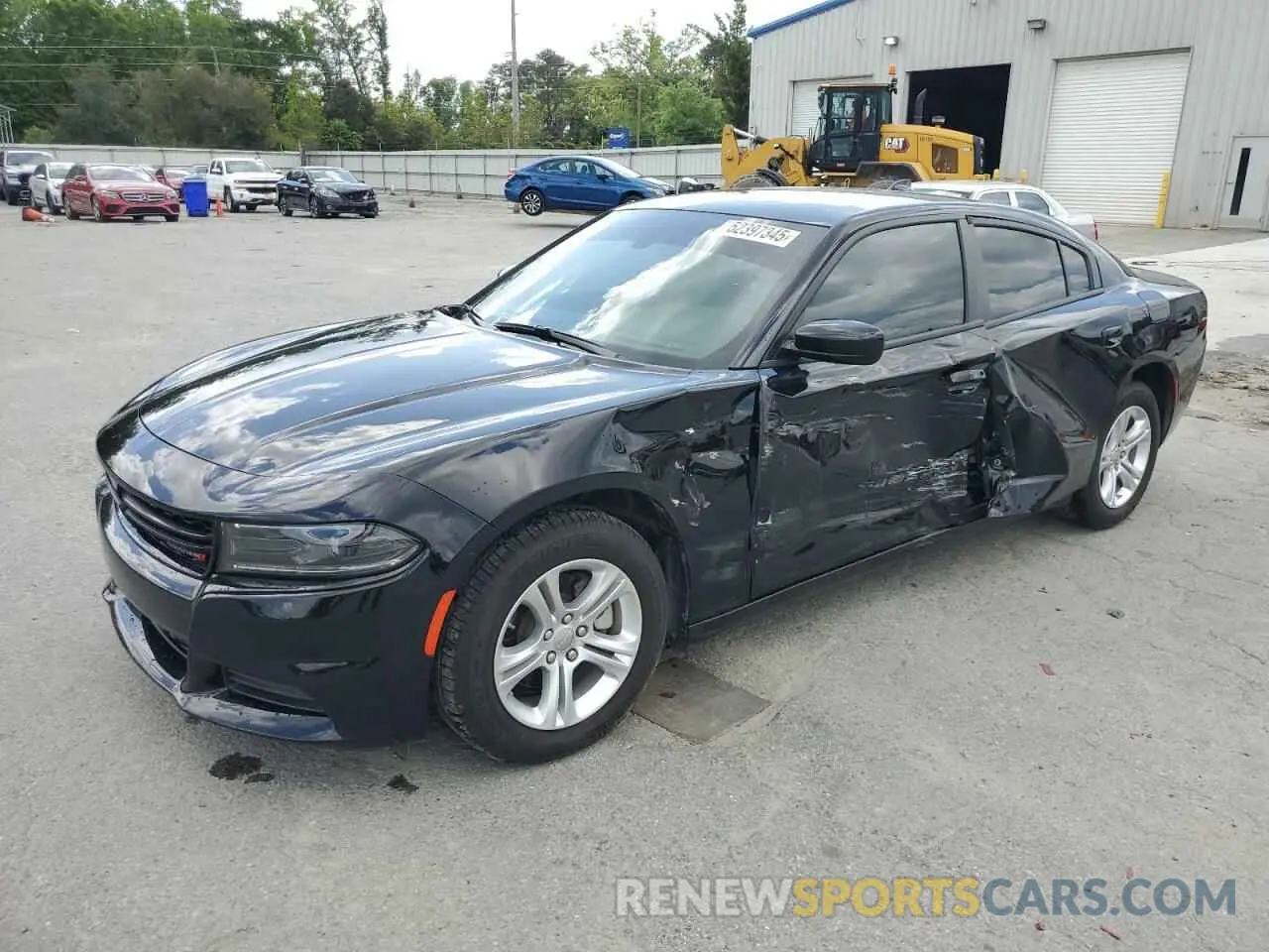1 fotografías del automóvil dañado 2C3CDXBGXPH700185 DODGE CHARGER 2023