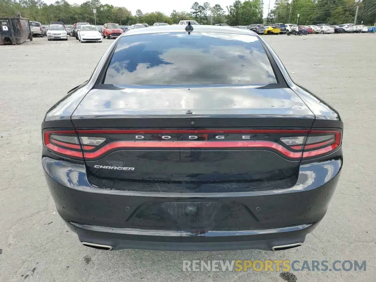 6 fotografías del automóvil dañado 2C3CDXBGXPH700185 DODGE CHARGER 2023