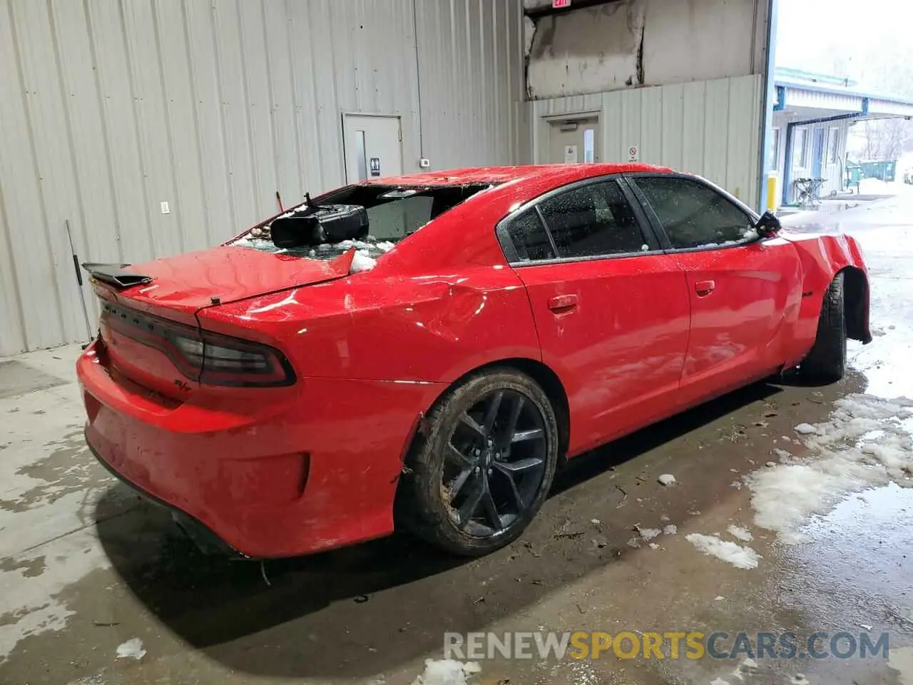 3 fotografías del automóvil dañado 2C3CDXCT0PH548378 DODGE CHARGER 2023