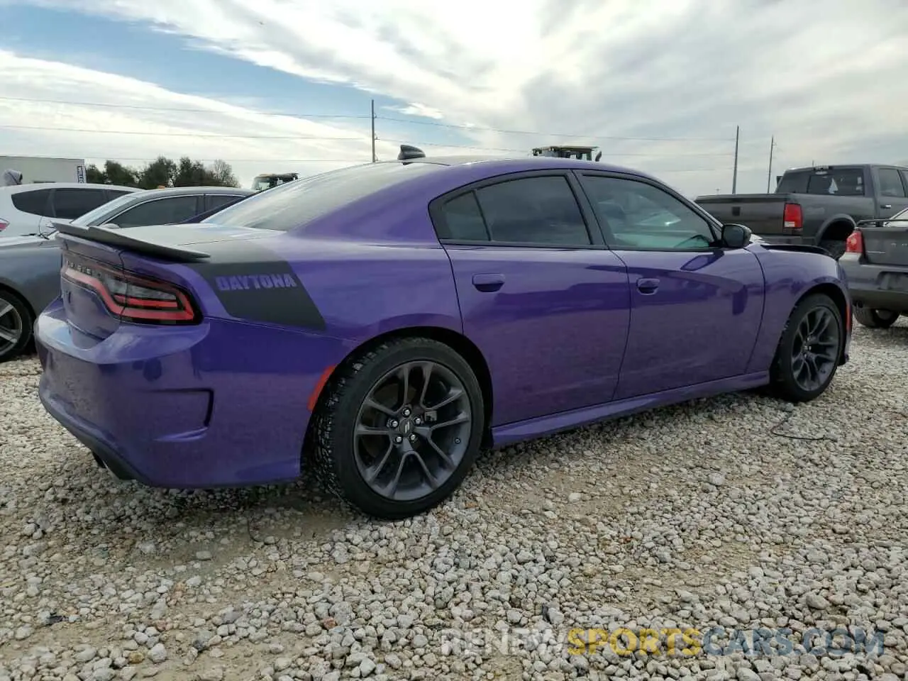 3 fotografías del automóvil dañado 2C3CDXCT0PH640056 DODGE CHARGER 2023