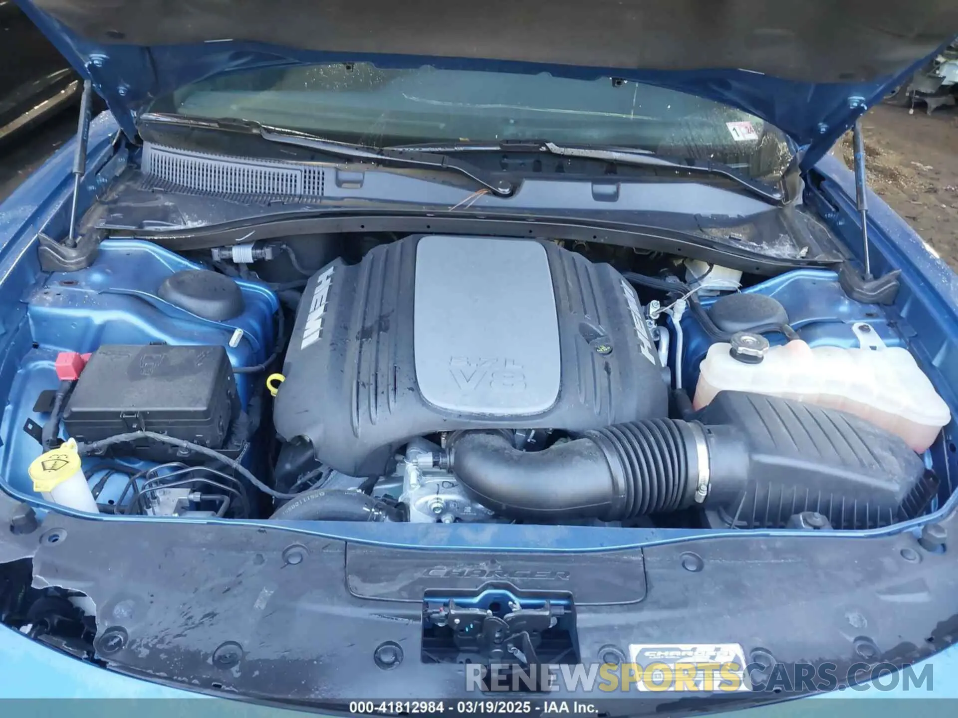 10 fotografías del automóvil dañado 2C3CDXCT1PH519049 DODGE CHARGER 2023