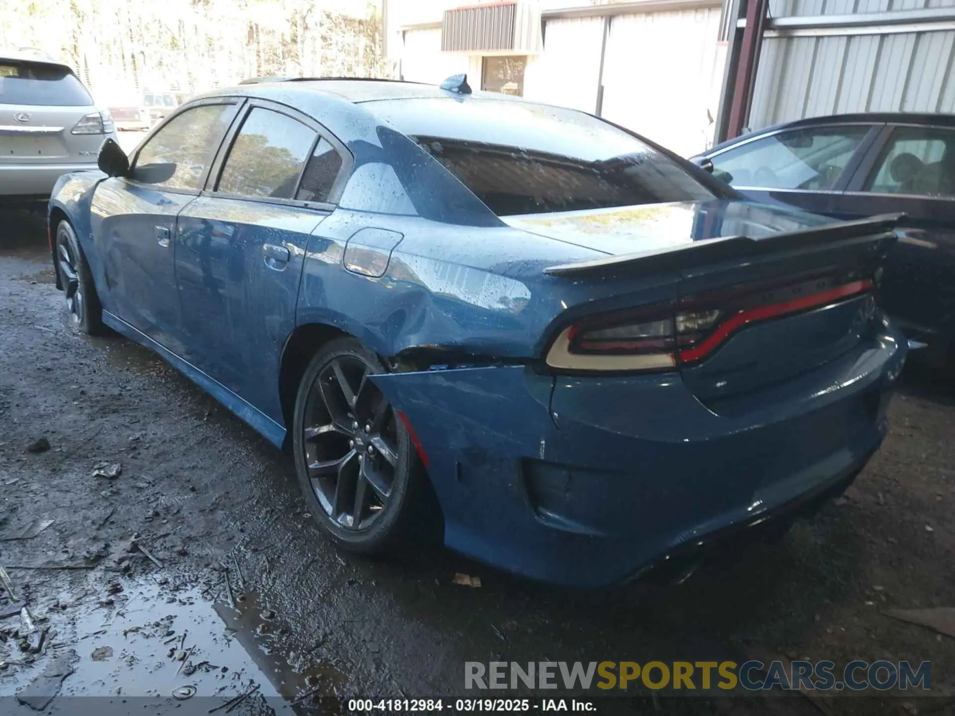 3 fotografías del automóvil dañado 2C3CDXCT1PH519049 DODGE CHARGER 2023