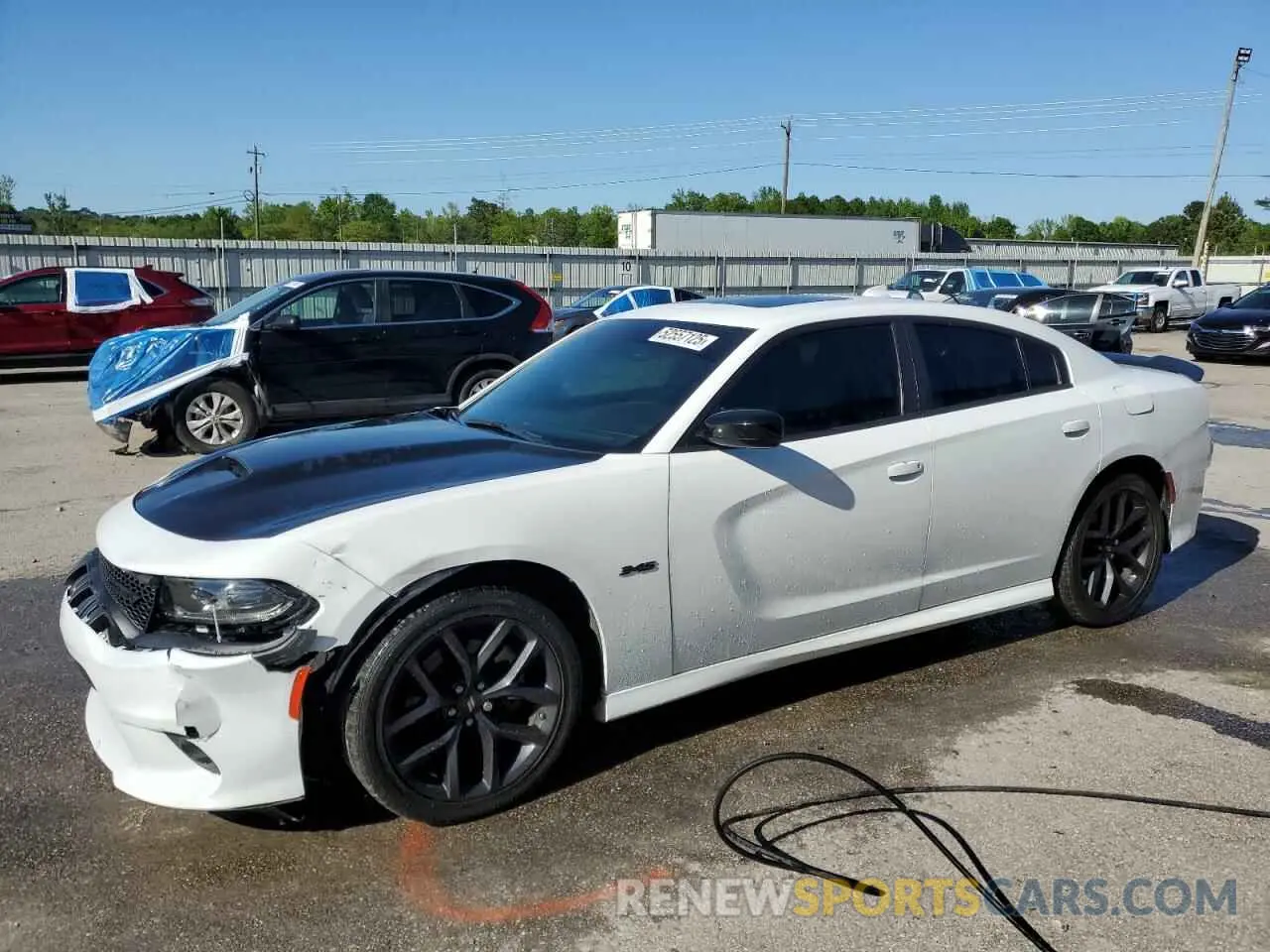 1 fotografías del automóvil dañado 2C3CDXCT1PH524946 DODGE CHARGER 2023