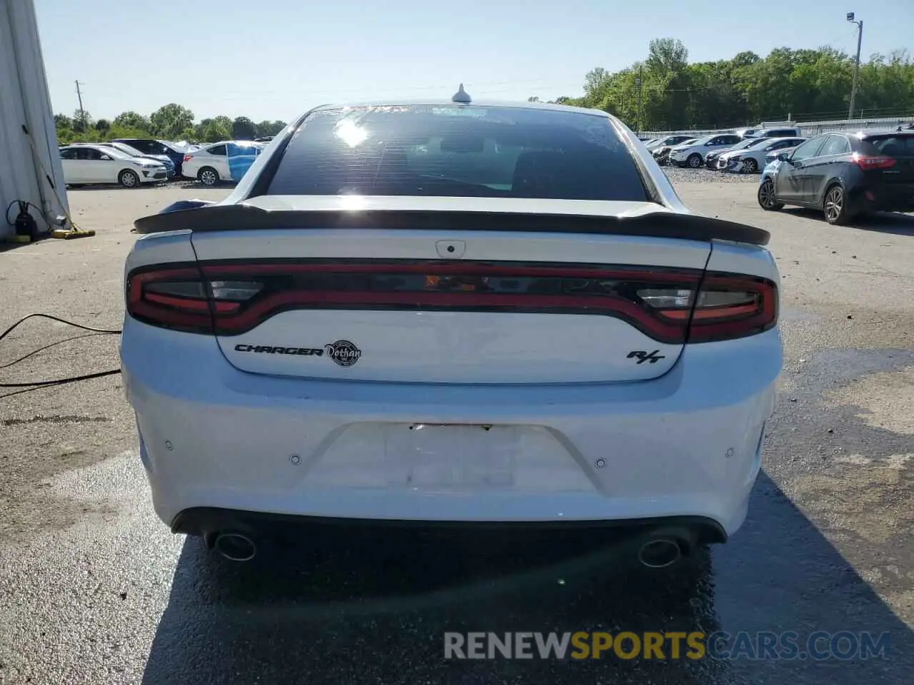 6 fotografías del automóvil dañado 2C3CDXCT1PH524946 DODGE CHARGER 2023