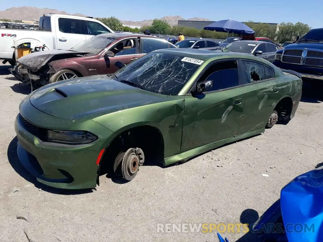 1 fotografías del automóvil dañado 2C3CDXCT1PH545117 DODGE CHARGER 2023