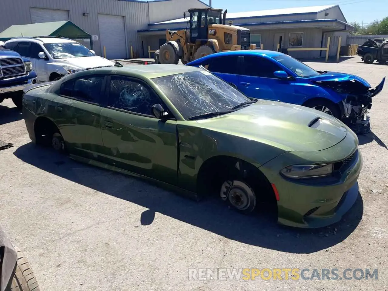 4 fotografías del automóvil dañado 2C3CDXCT1PH545117 DODGE CHARGER 2023