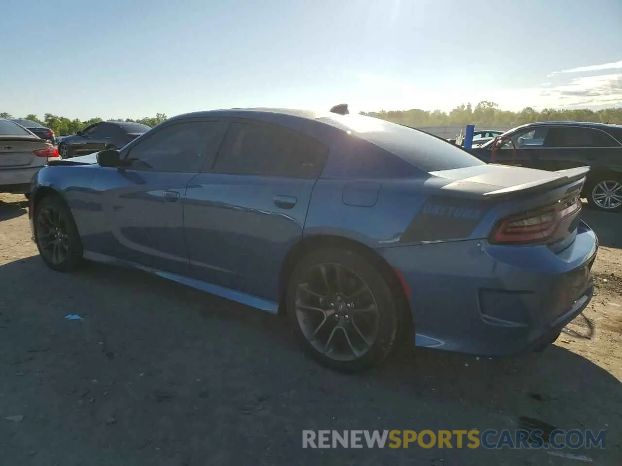 2 fotografías del automóvil dañado 2C3CDXCT1PH569157 DODGE CHARGER 2023