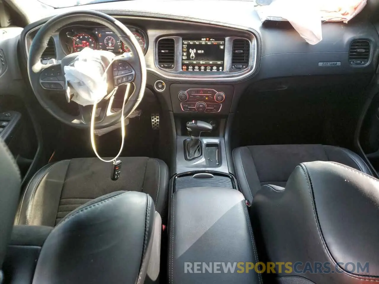 8 fotografías del automóvil dañado 2C3CDXCT1PH569157 DODGE CHARGER 2023