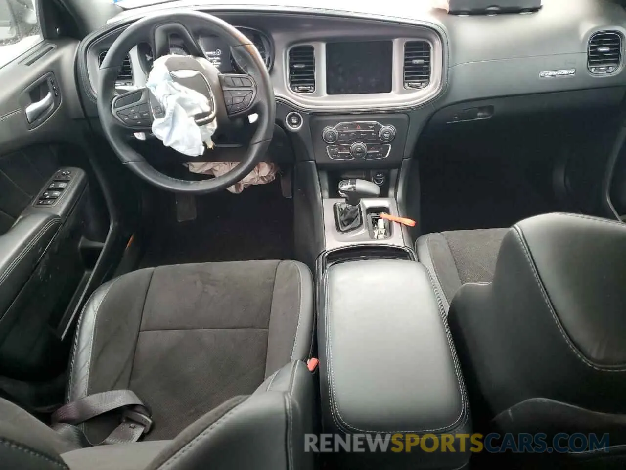 8 fotografías del automóvil dañado 2C3CDXCT1PH700006 DODGE CHARGER 2023