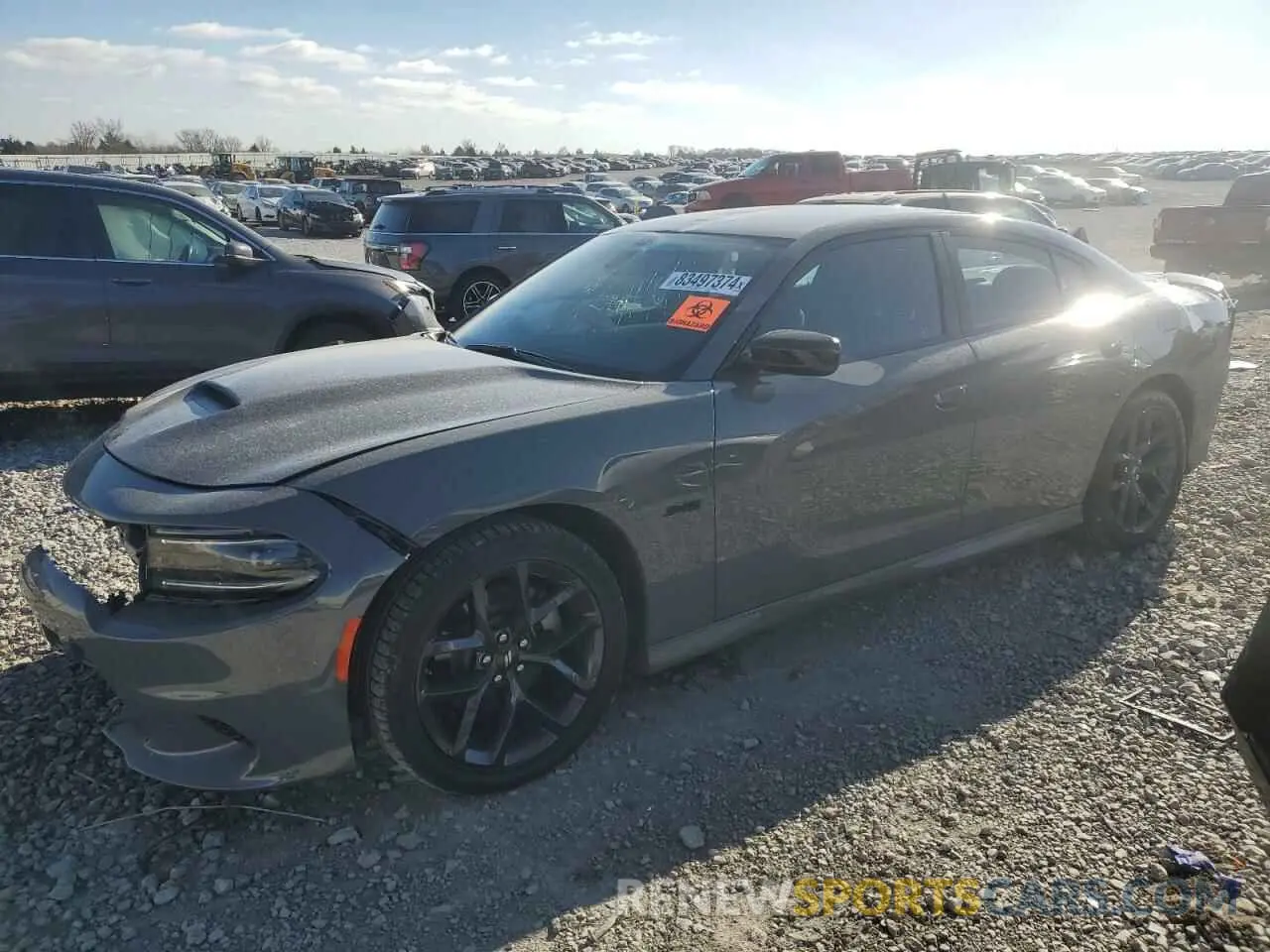 1 fotografías del automóvil dañado 2C3CDXCT3PH599390 DODGE CHARGER 2023