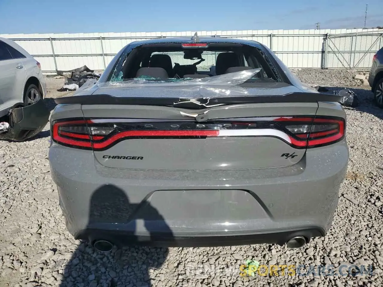 6 fotografías del automóvil dañado 2C3CDXCT3PH599390 DODGE CHARGER 2023