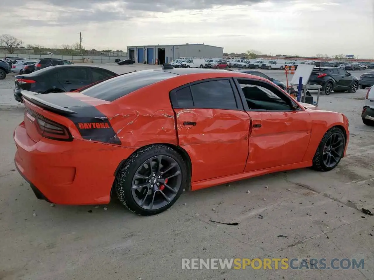 3 fotografías del automóvil dañado 2C3CDXCT3PH607715 DODGE CHARGER 2023