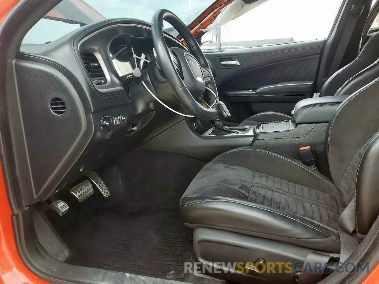 7 fotografías del automóvil dañado 2C3CDXCT3PH607715 DODGE CHARGER 2023