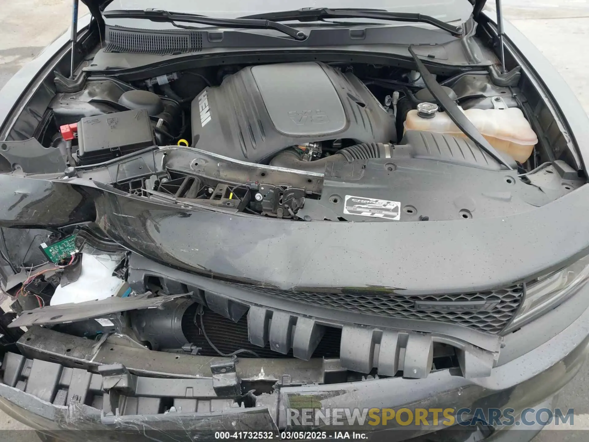 10 fotografías del automóvil dañado 2C3CDXCT3PH687565 DODGE CHARGER 2023